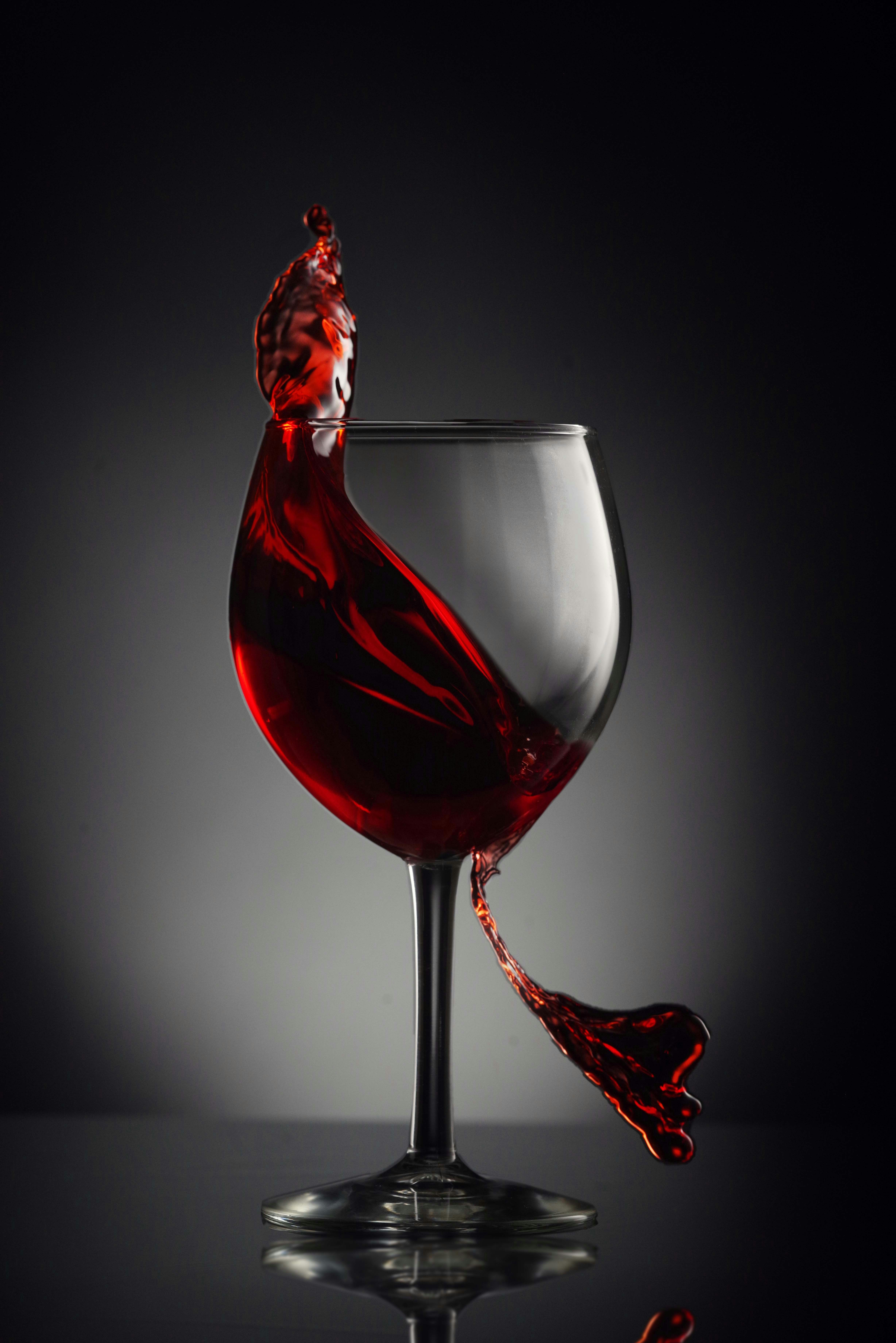 Classic Red Wine in glass